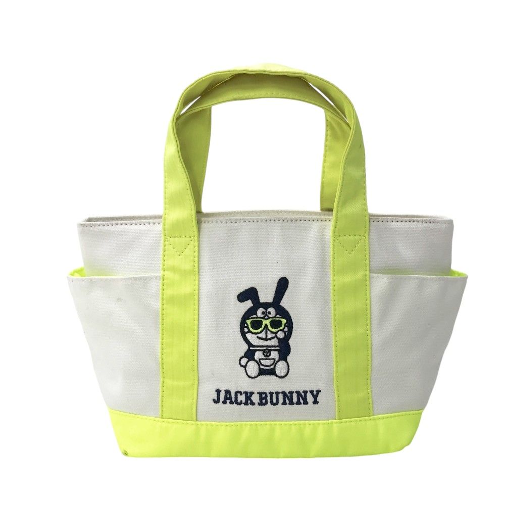 【最終価格】未使用ジャックバニー ドラえもんコラボ カートバック完売品ゴルフ Jack Bunny!! ジャックバニー ドラえもん キャンバス×メタリック