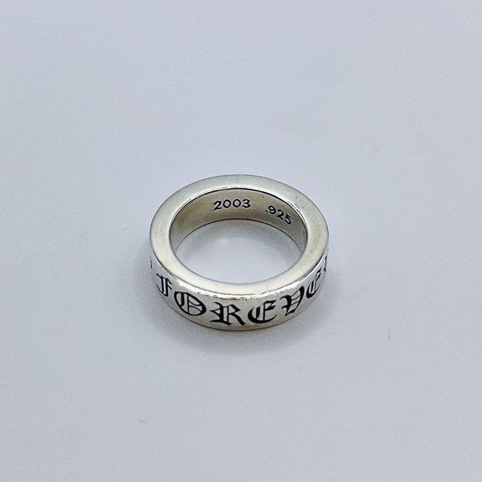 クロムハーツ 11.5号　スペーサーリング 6mm フォーエバー CHROME HEARTS 6mm SPACER FOREVER RING 11.5号 クロムハーツ