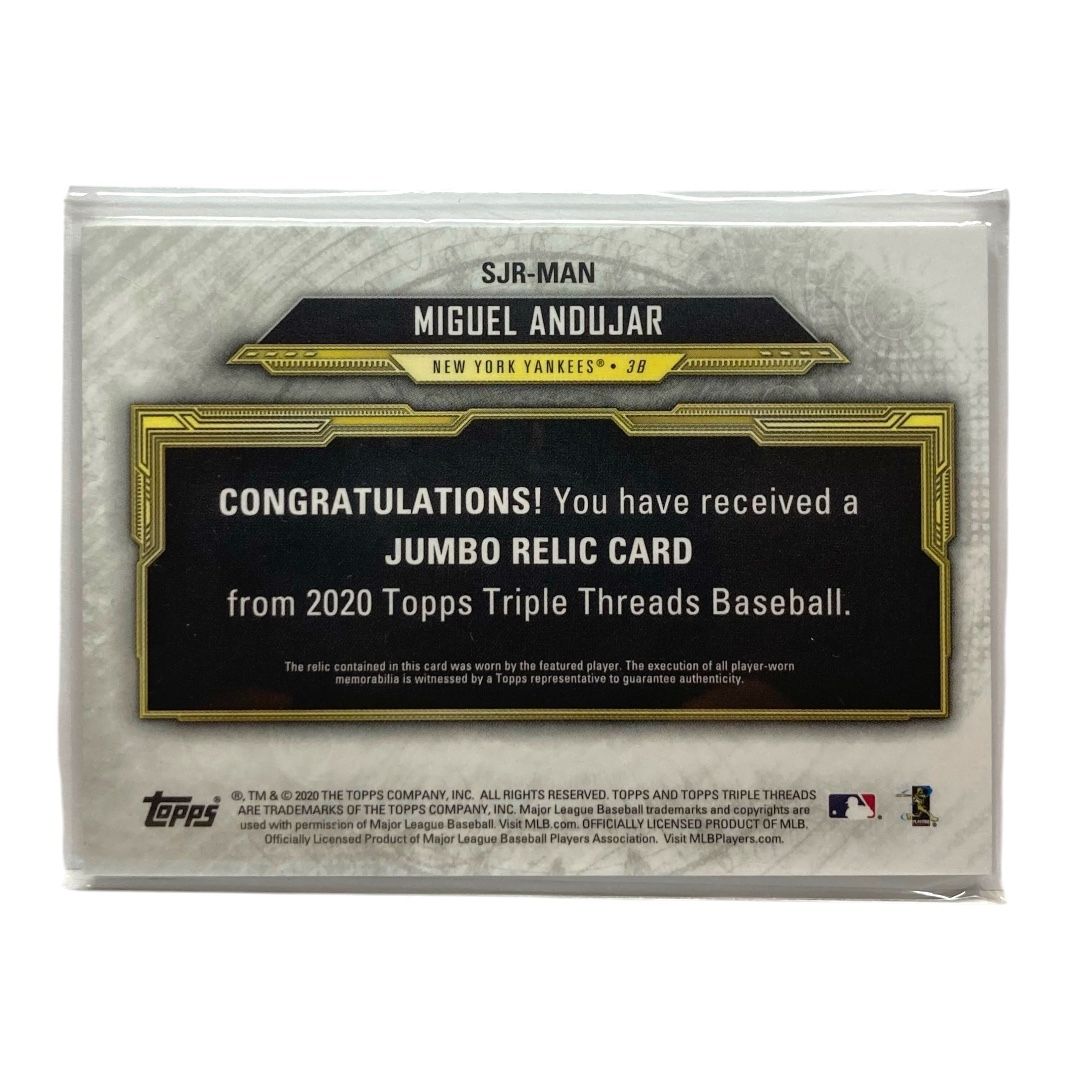 千賀滉大 9枚限定ジャンボパッチ 2024 Topps Triple Threads