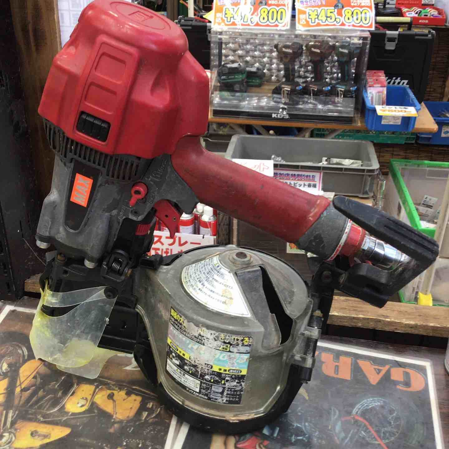 マックス MAX 高圧エア釘打ち機 HN-90N3 草加店