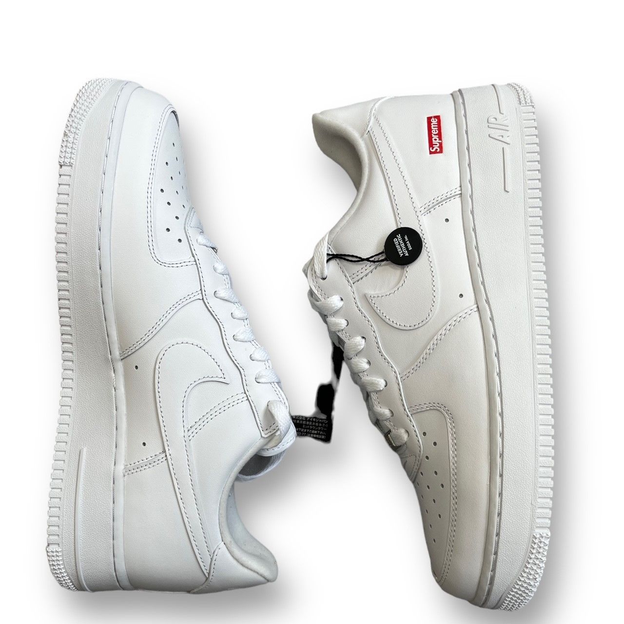新品 国内正規 Supreme × Nike Air Force 1 Low White 27cm - メルカリ