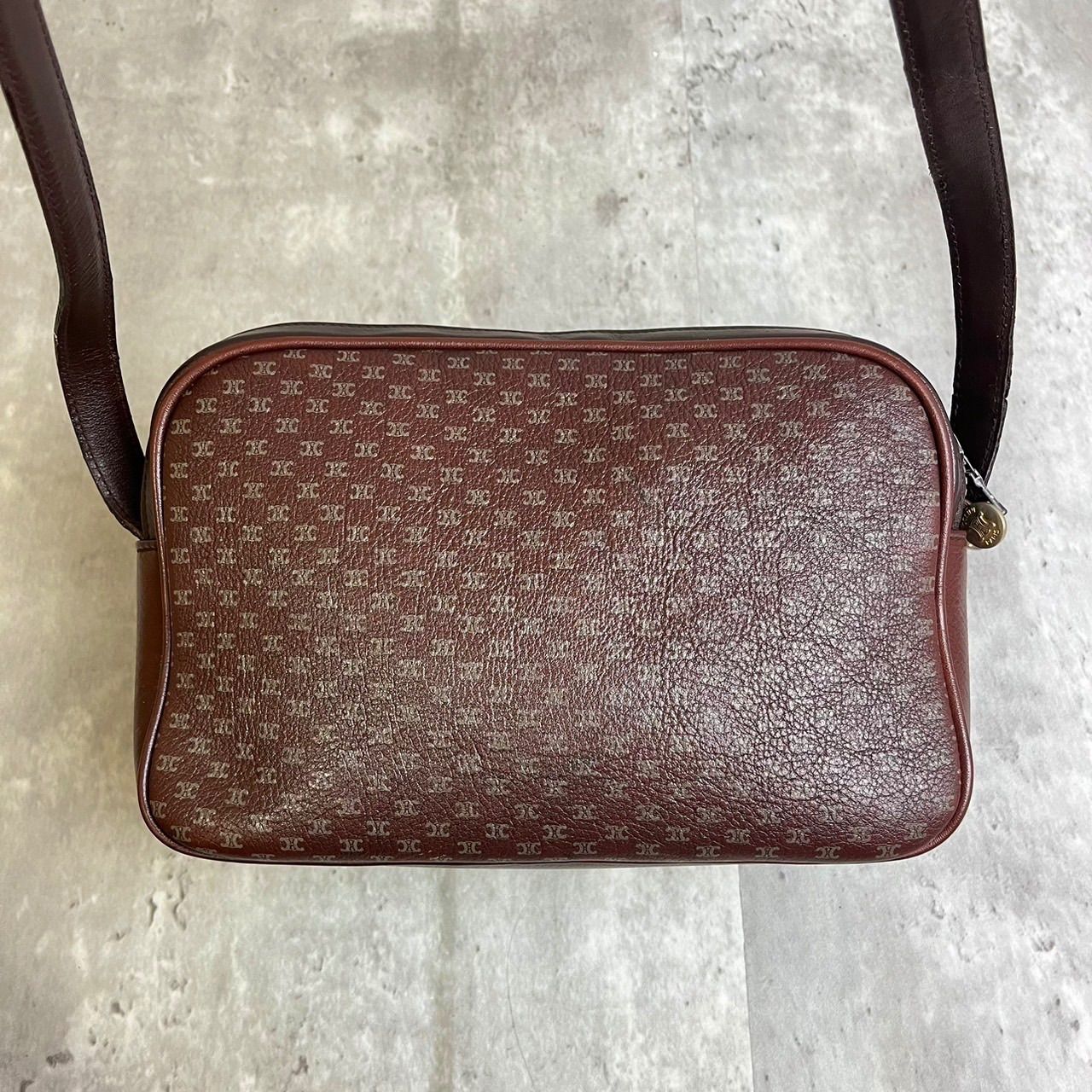 ✨極美品✨ OLDCELINE オールドセリーヌ ショルダーバッグ トリオンフ 