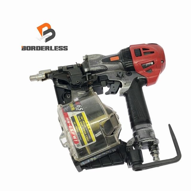 品 MAX マックス 65mm 高圧エア釘打ち機 HN-65FW1 型枠モデル 本体のみ エアツール 大工道具 内装