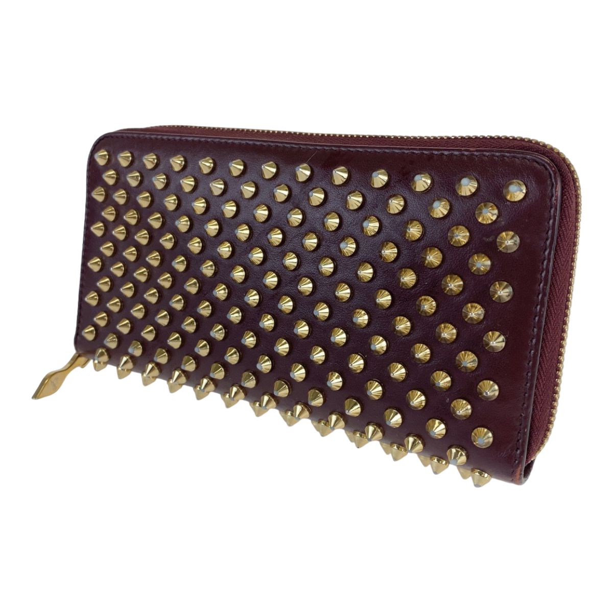 ⭐️美品⭐️クリスチャンルブタン スタッズ パネトーネ 長財布 美品