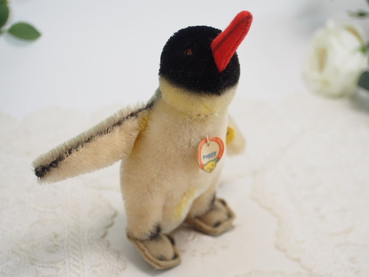 送料無料☆シュタイフ☆Peggy Penguin 14cm オールIDs完品