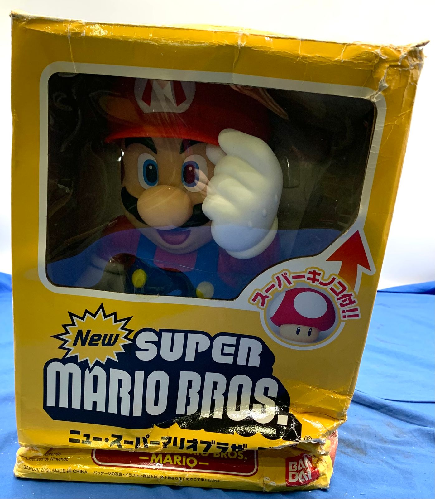 バンダイ ニュースーパーマリオブラザーズ デスクトップソフビシリーズ　フィギュア ニュー•スーパーマリオブラザーズ デスクトップソフビシリーズ