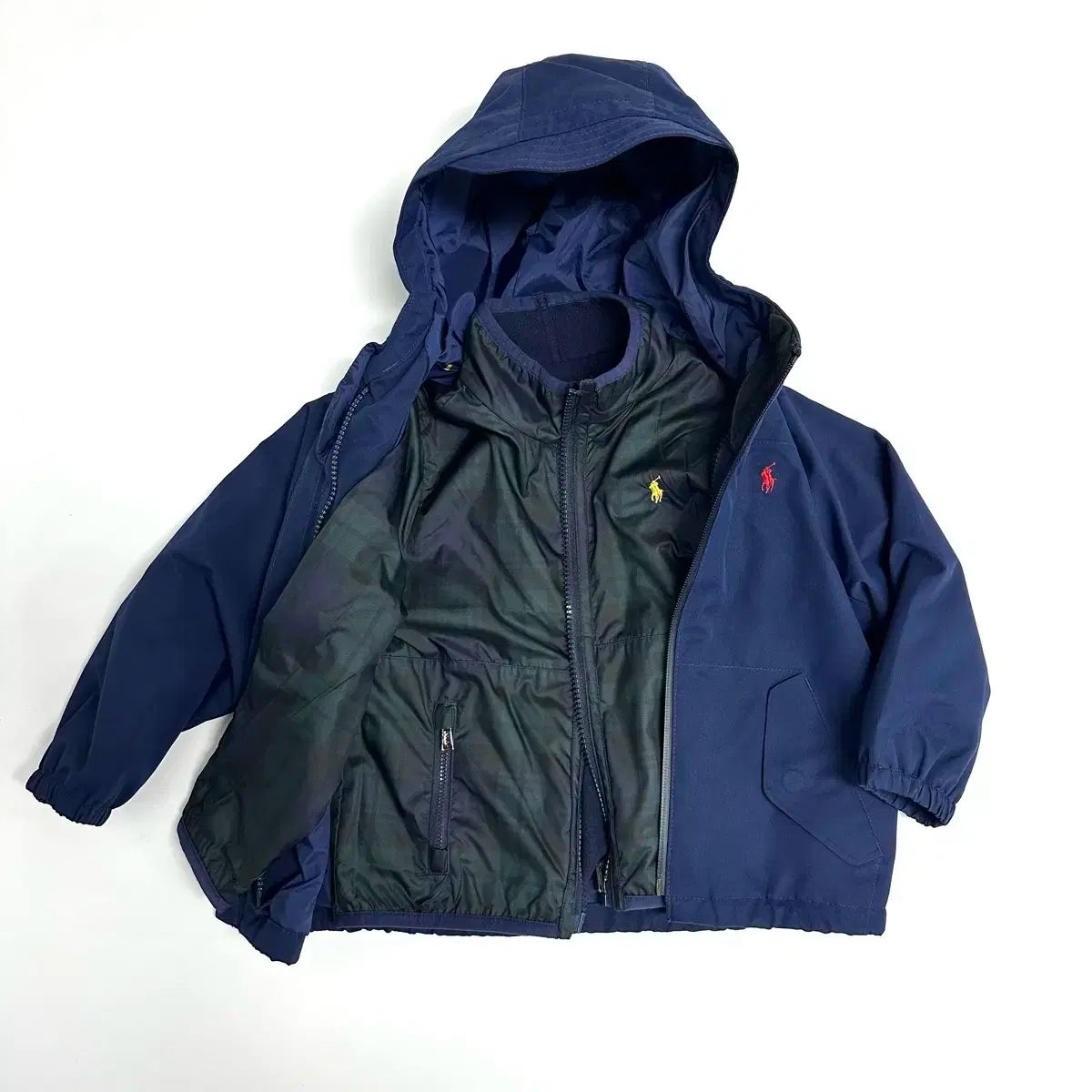 ポロ キッズ P-LAYER フリース - 撥水 レイヤージャケット