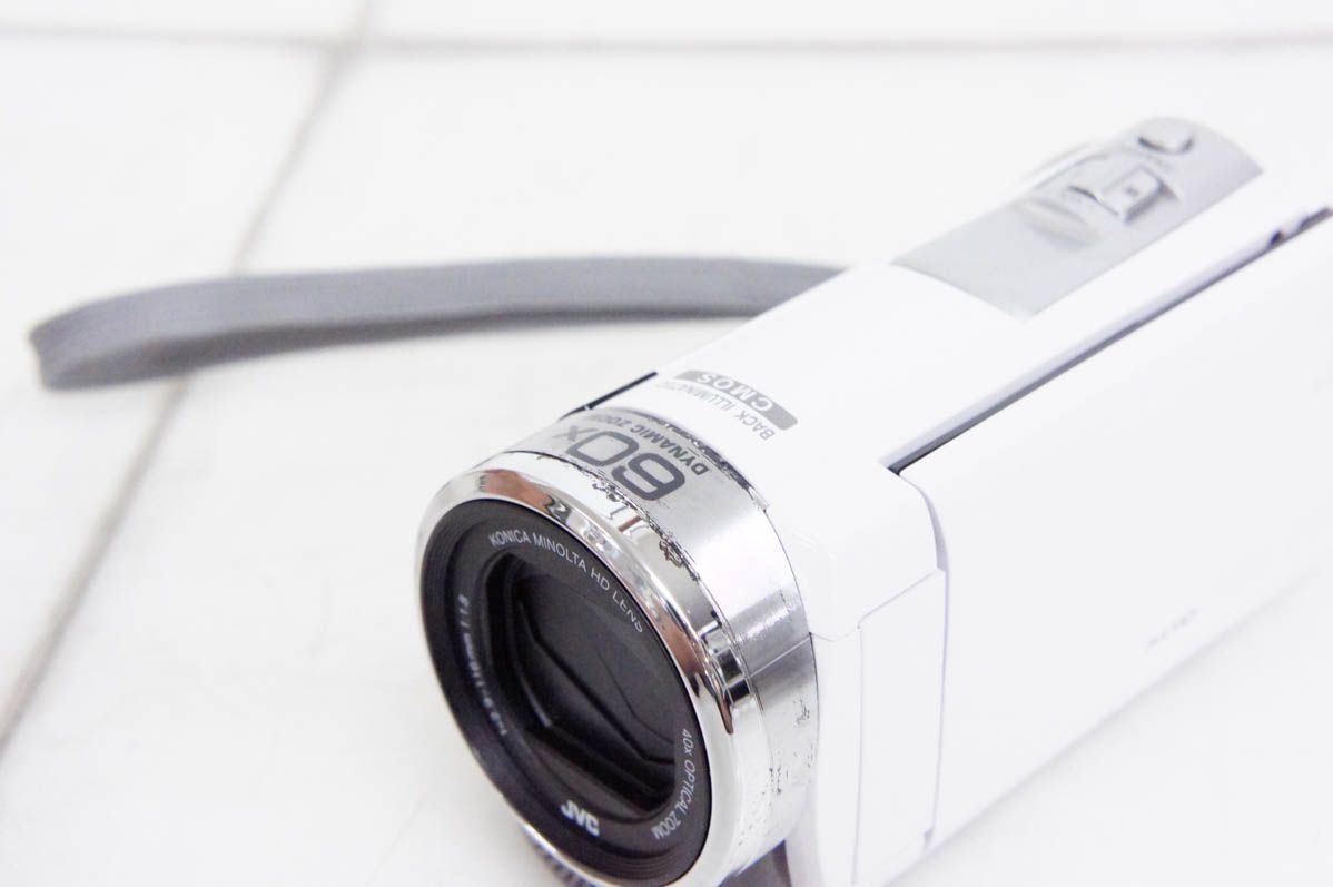 JVC GZ-E750-W ビデオカメラ 本体 Amazon | ビクター 光学40倍ズーム搭載ビデオカメラ メモリー