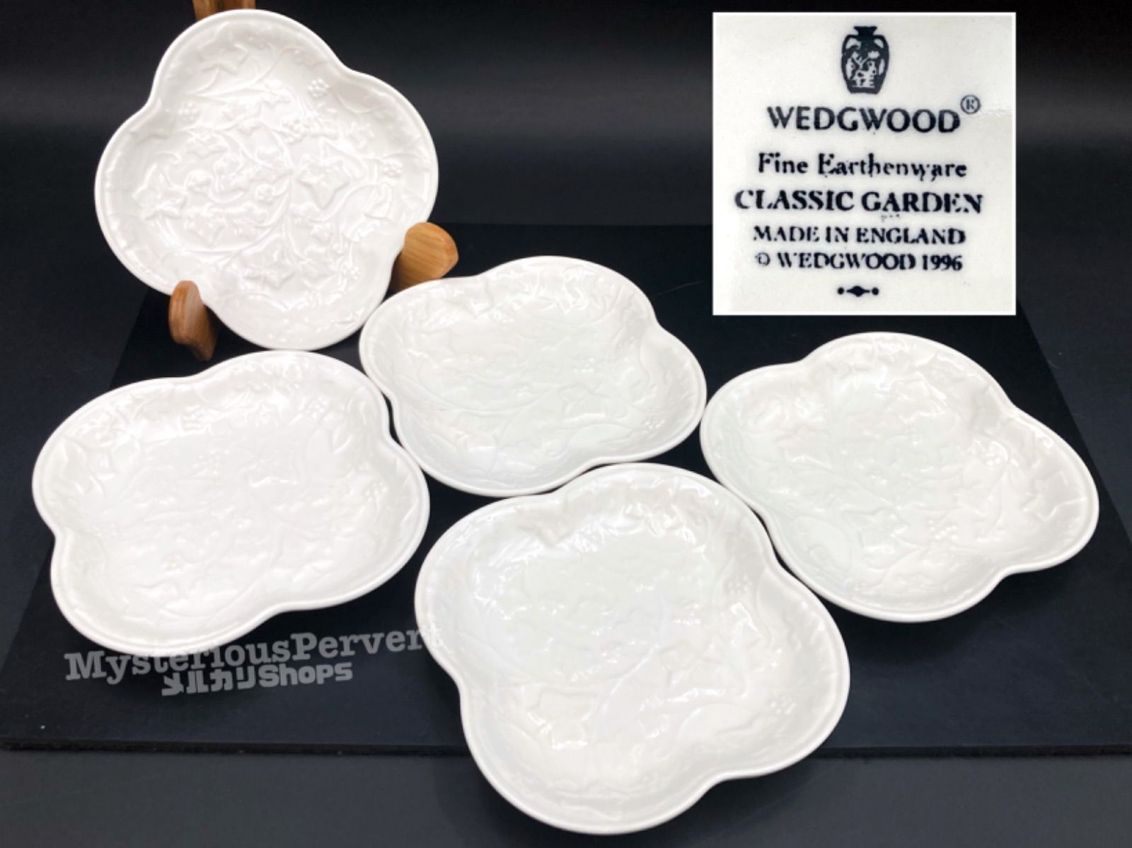 MZ597) WEDGWOOD Classic Garden プレート 5枚 現状品 - メルカリ