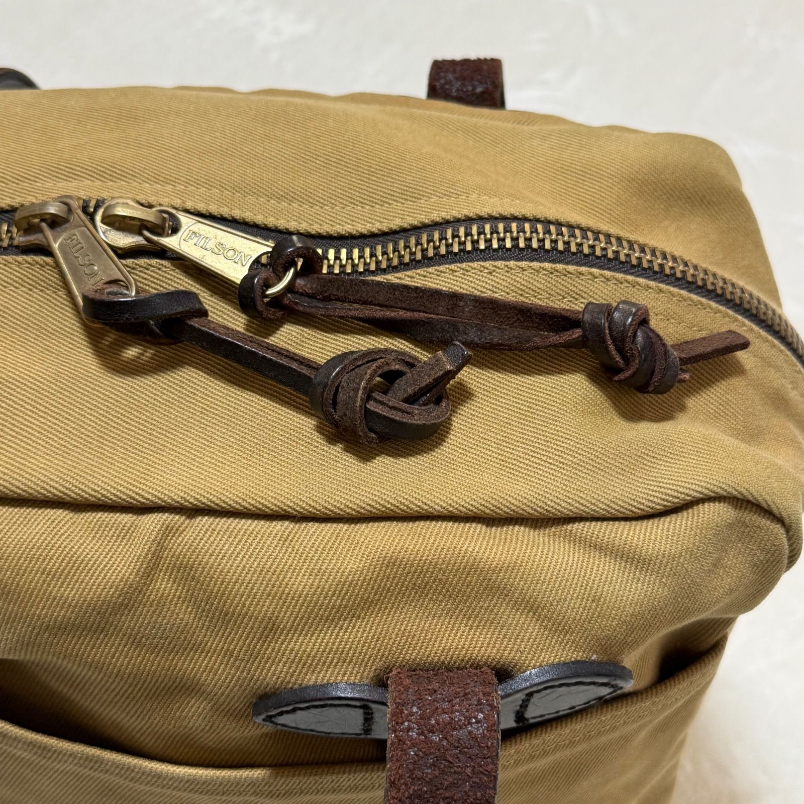 フィルソン スモール ラギッドツイル トートバッグ タン - メルカリ