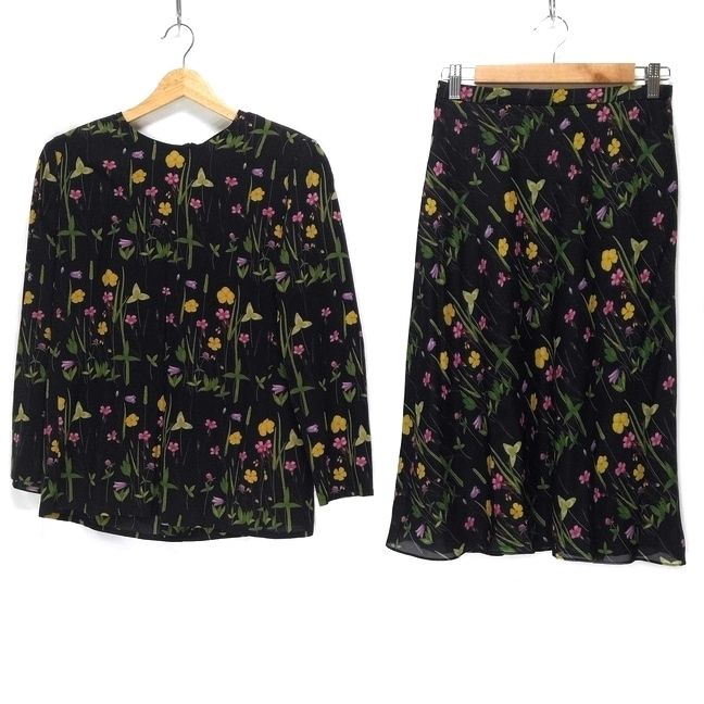 AKRIS アクリス レディース ひざ丈スカート サイズ：40(M位)（膝
