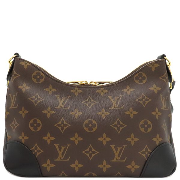 ルイヴィトン LOUIS VUITTON 2WAYバッグ ブーローニュ NM モノグラムキャンバス モノグラム ゴールド金具 チェーンショルダー ハンドバッグ 茶 黒 M45831 RFID 保存袋