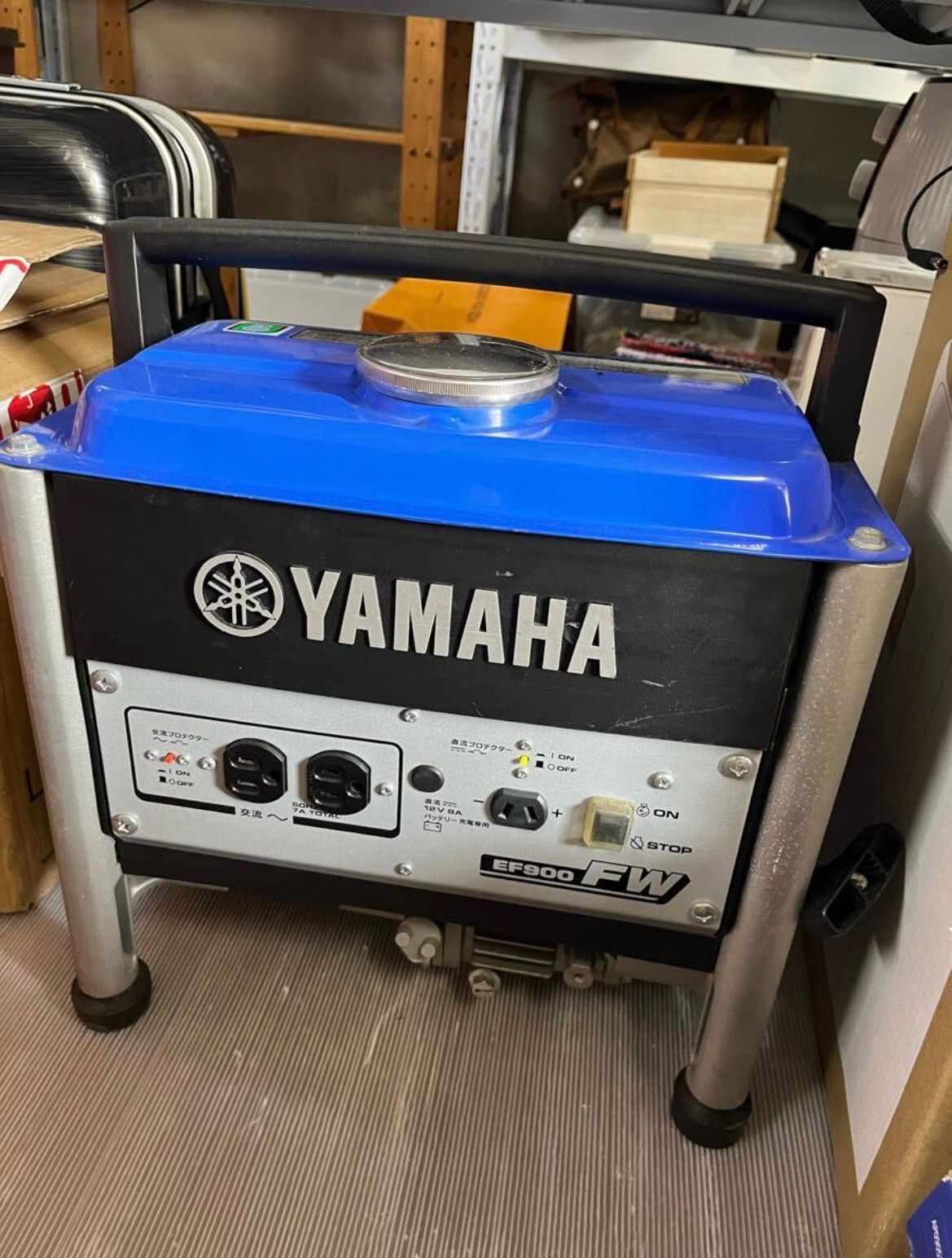 YAMAHA EF900FW ヤマハ 発電機 W