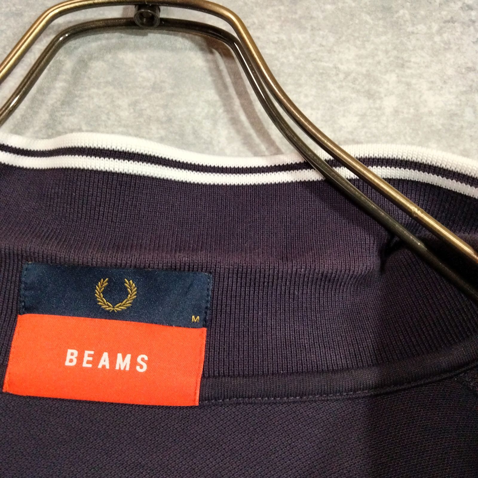 FREDPERRY × BEAMS コラボ フレッドペリー ビームス 4連ロゴ FREDPERRY × BEAMS コラボ フレッドペリー ビームス 4連ロゴ