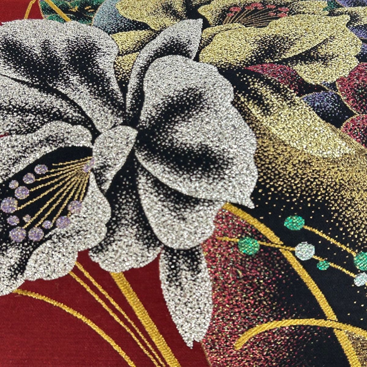 草花 金糸