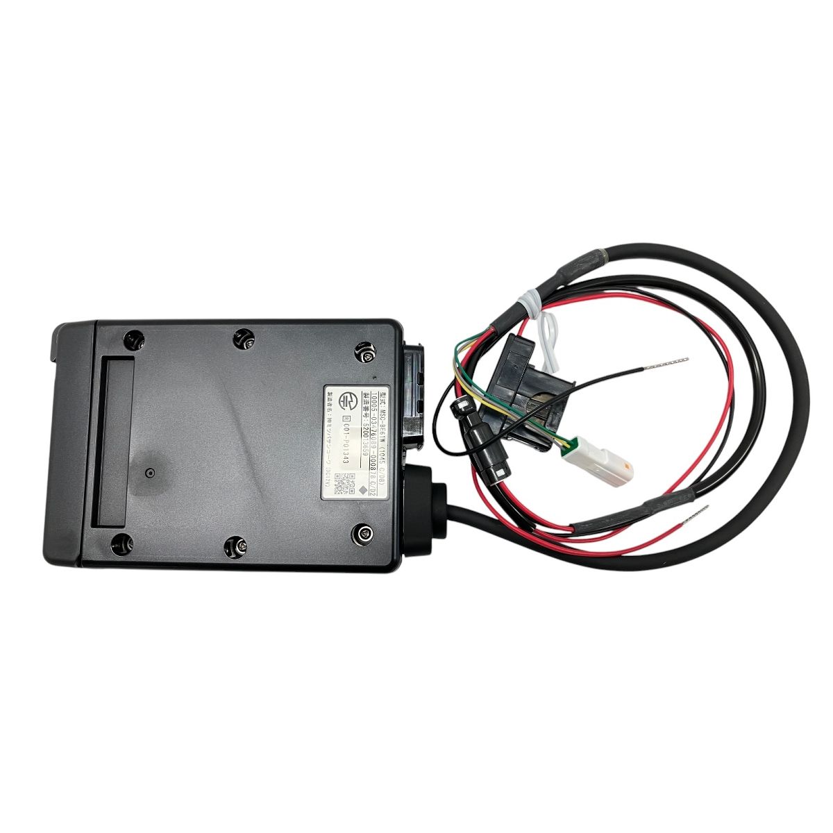 バイク用 ETC MSC-BE61W 2030年以降可能 MITSUBA 2輪車 アンテナ分離型ETC車載器 MSC-BE61W