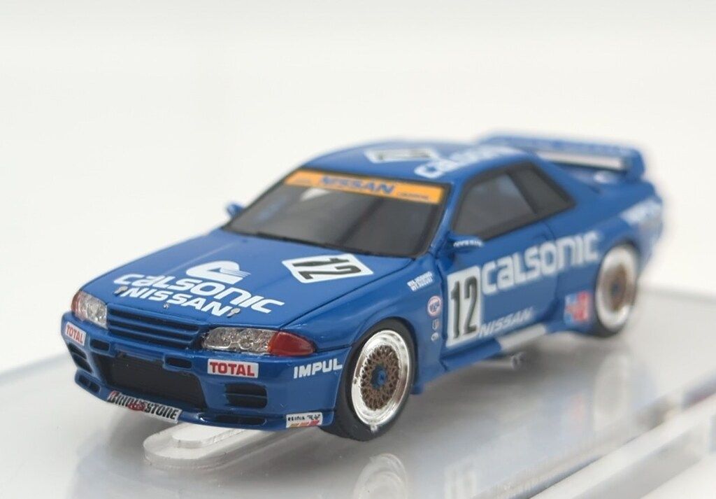 ミニカー　1/64 CALSONIC SKYLINE (#12)1990 JTC Debut Win With Mr.Hoshino WEB限定モデル [IG2692] IG2692 CALSONIC SKYLINE (#12)1990 JTC Debut Win With Mr