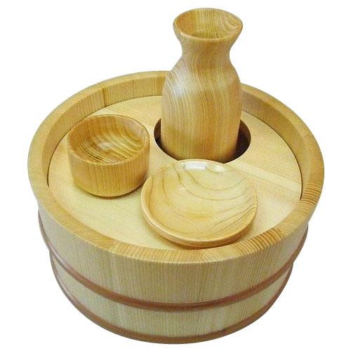 【新品・2営業日で発送】星野工業 お風呂で晩酌 日光桧酒桶 湯～OK 日本酒用セット YOK-007 (1068810)