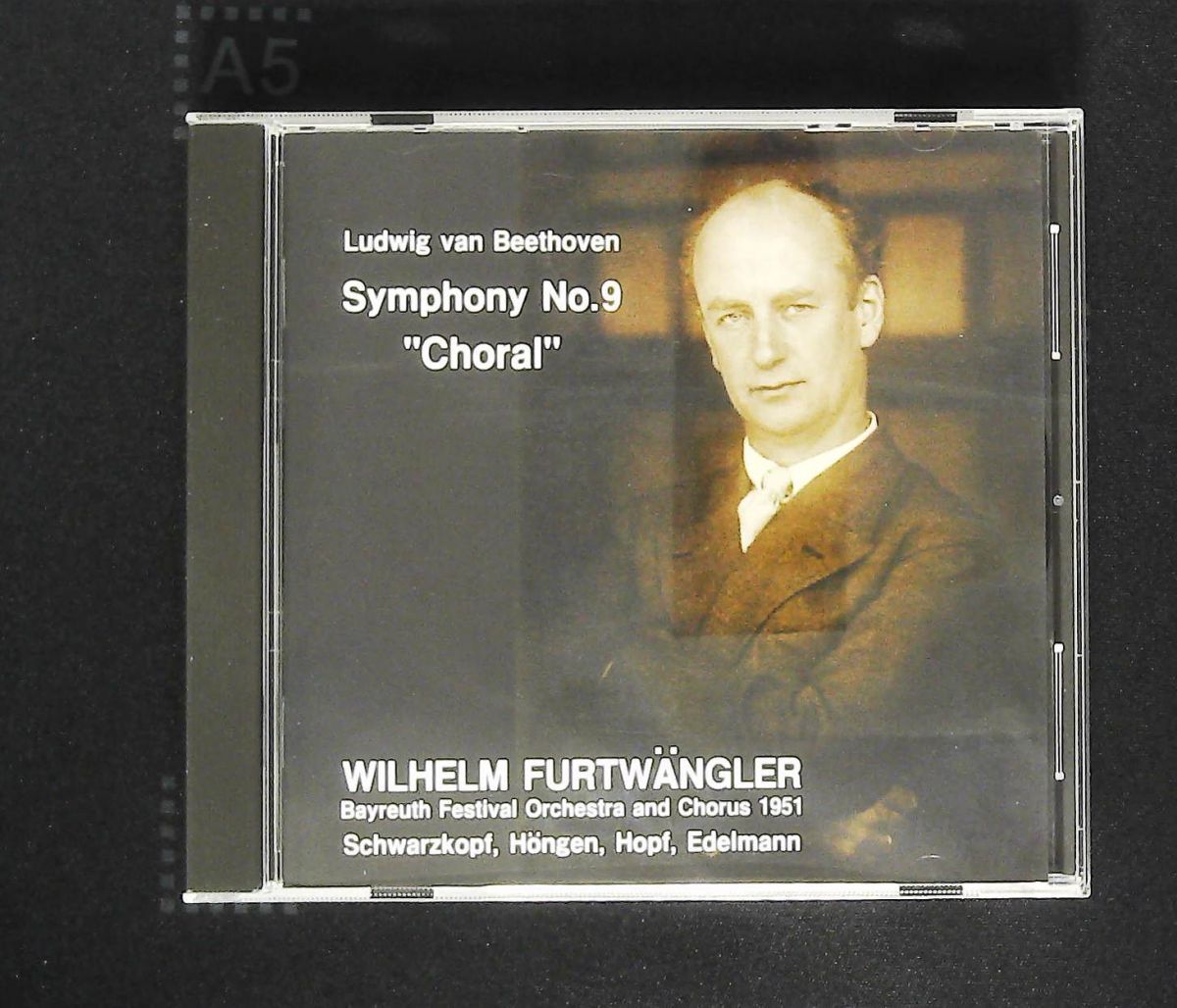 ベートーヴェン 交響曲第9番 CD 合唱 | フルトヴェングラー - バイロイト祝祭管弦楽団 1951 ヴィルヘルム フルトヴェ