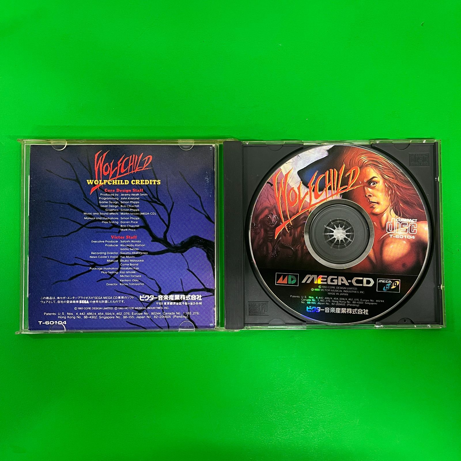 ウルフチャイルド ビクター メガCD メガドライブ レトロゲーム