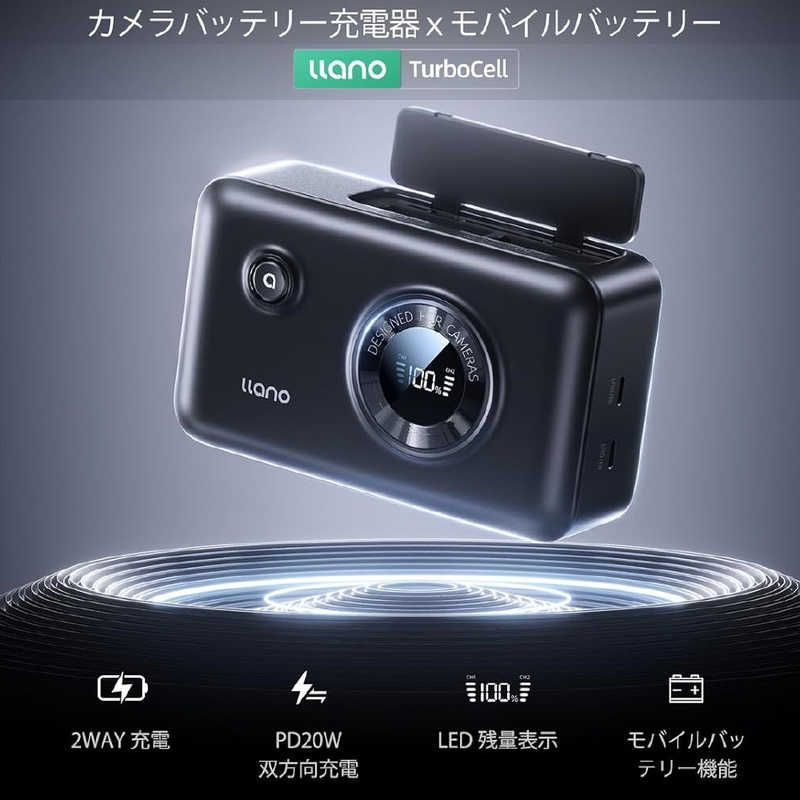 LLANO CS 3 2 in 1 カメラバッテリー充電器 LP E 6用 6