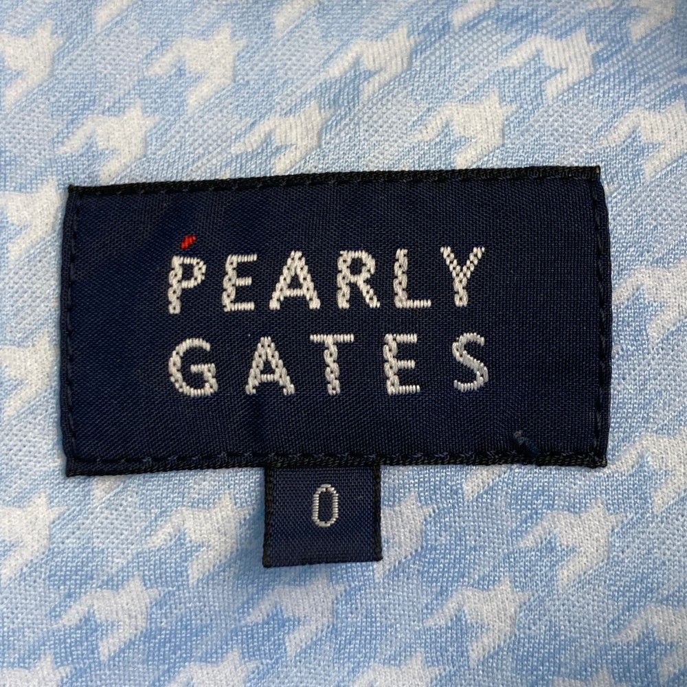 サイズ：0 PEARLY GATES パーリーゲイツ 2022年モデル ノースリーブ
