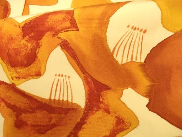 平和屋着物▽上質な小紋 単衣 花尽くし 薔薇 黒地 正絹 逸品 DAAS0586az