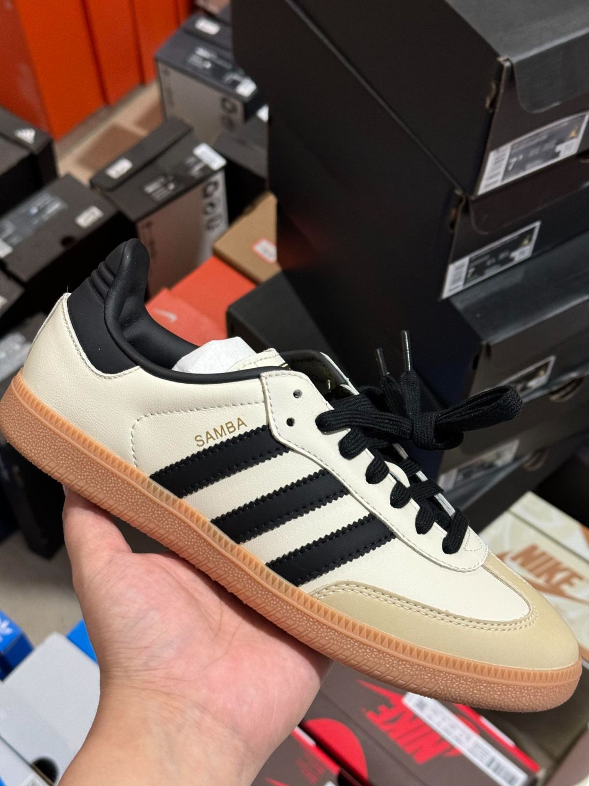 新品未使用 adidasアディダス サンバ Samba OG ブラック Gum Adidas Originals Samba black 男女兼用