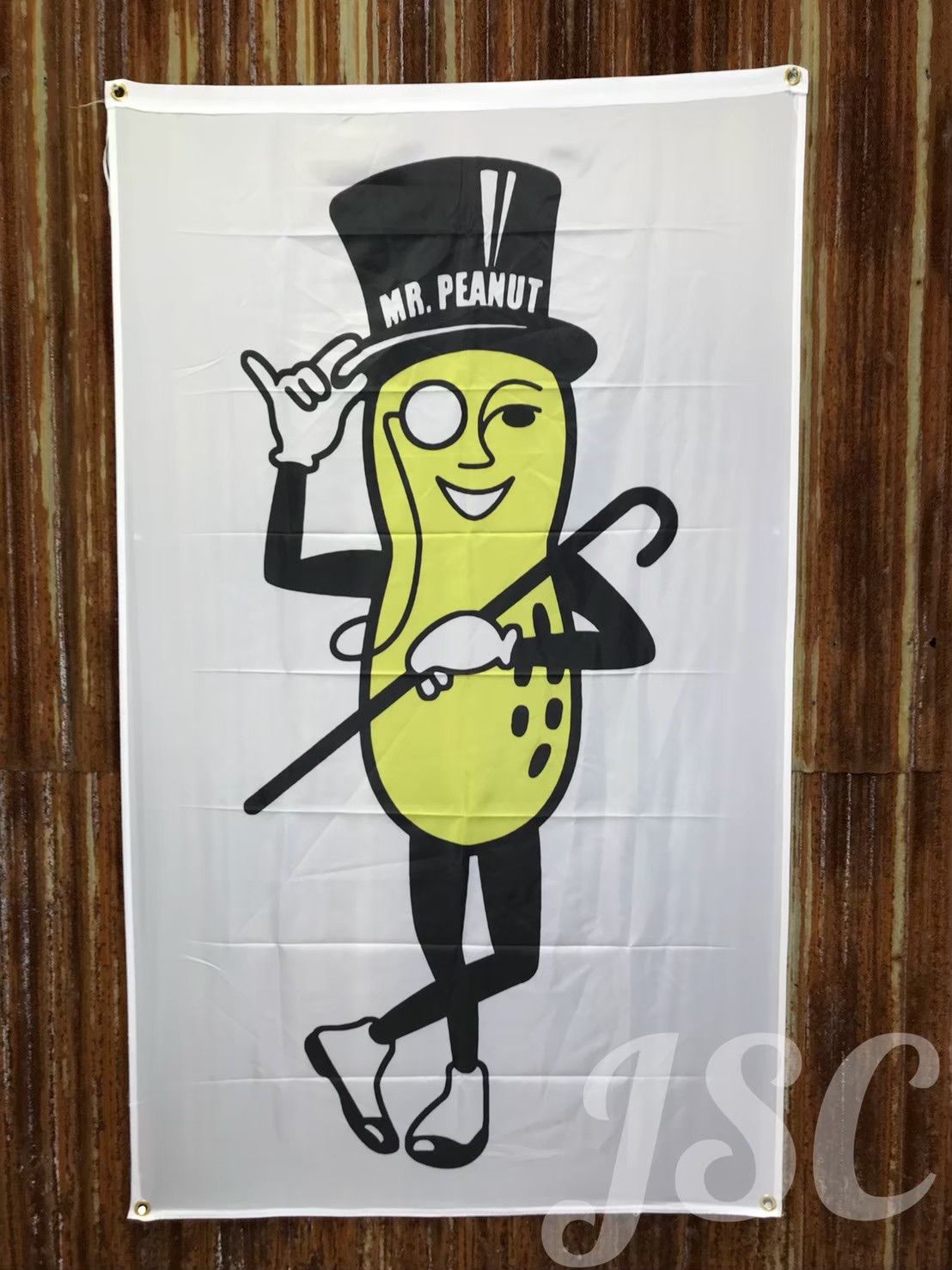 BC バナー フラッグ MR.PEANUT ミスターピーナッツ ヴィンテージ