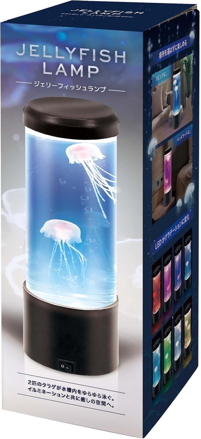 のほほん族　ゆらゆらソーラー&オーシャンプロジェクターライト　ジェリーフィッシュ のほほん族 ゆらゆらソーラー&オーシャンプロジェクターライト