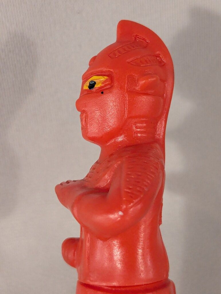 M*P様 【レア】当時物　ブルマァク ミニサイズ ウルトラセブン 赤成型 体無塗 ブルマァク ウルトラセブン ミニサイズ 赤成型 体無塗装 ソフビ