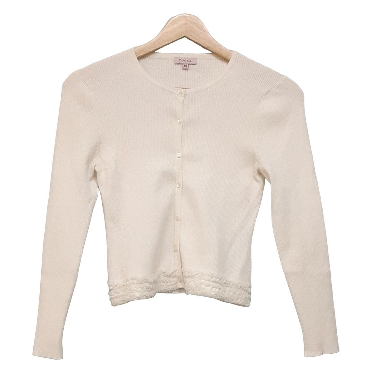 TOCCA(トッカ) ボレロ サイズXS レディース美品 - アイボリー 長袖