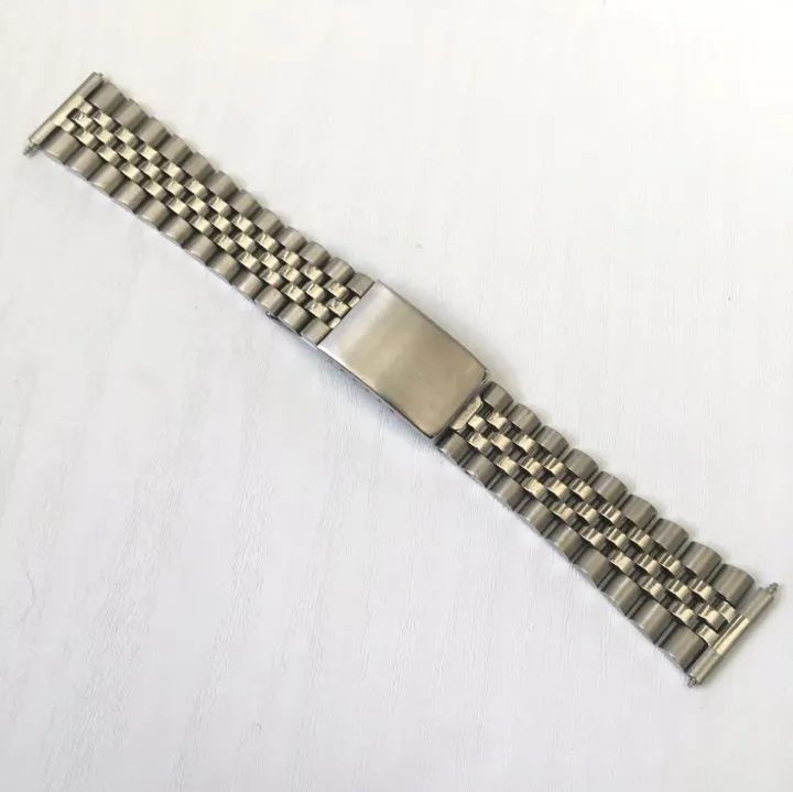 20mm 腕時計 修理交換用 汎用 ジュビリー ブレスレット フラット