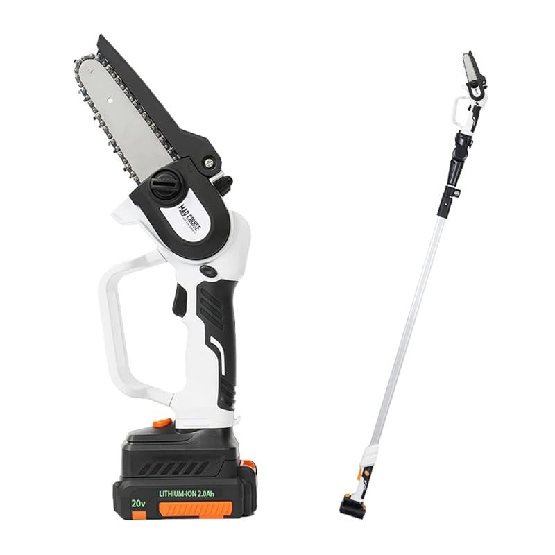 電動高枝バキバキシリーズ 高枝切り電動チェーンソー バキバキ君 チェーンソーバキバキ親方 バキバキ親方ポールセット 電動チェーンソー-ポール 0