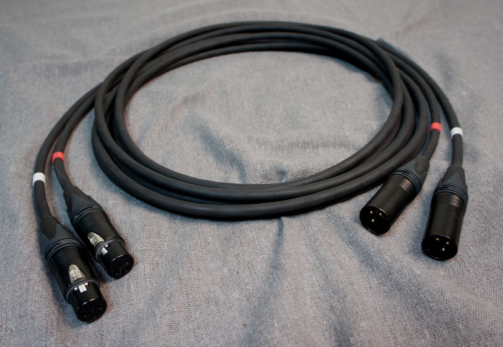 ベルデン 8423 XLR-XLR バランスケーブル 2m x 2本 ベルデン 8423 XLR