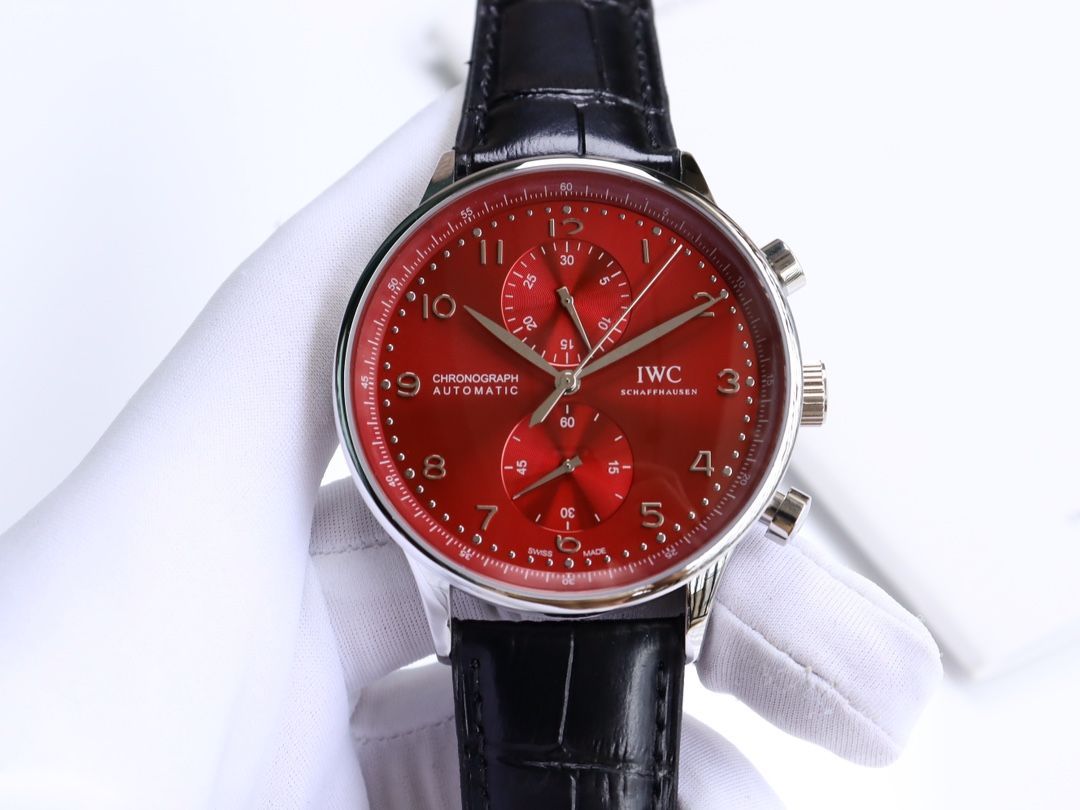 IWC ポートギーゼ メンズクロノグラフ - ケース カード 袋付き｜ ｜ -WTO輸入1