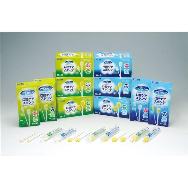 まとめ 川本産業 口腔ケア マウスピユア口腔ケアスポンジ 紙軸 1 M50本入1296 039-102052-00〔×5セット〕