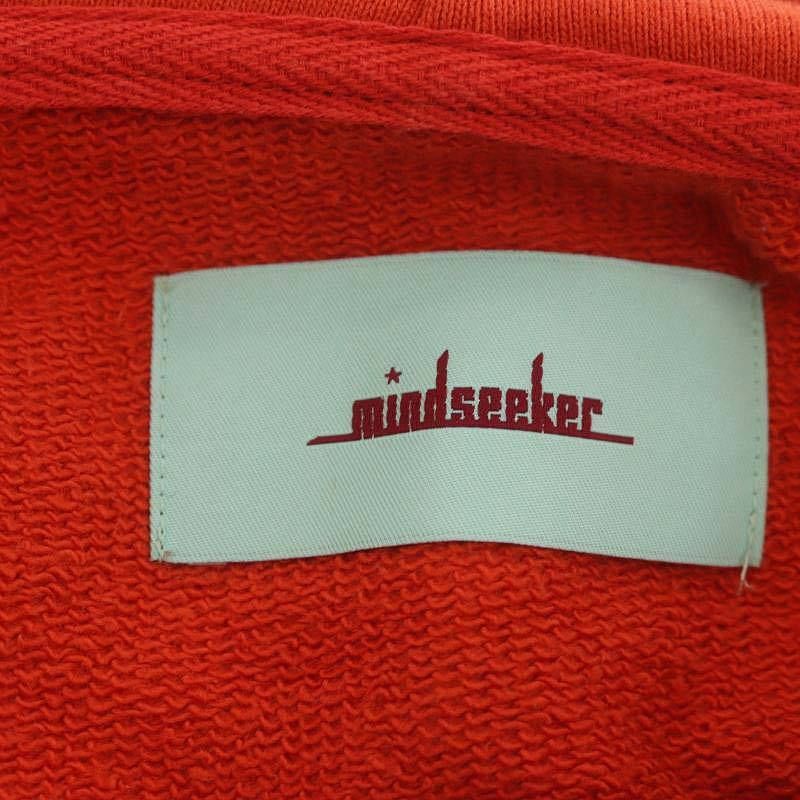マインドシーカー mindseeker ボックスロゴ オーバーサイズ パーカー 