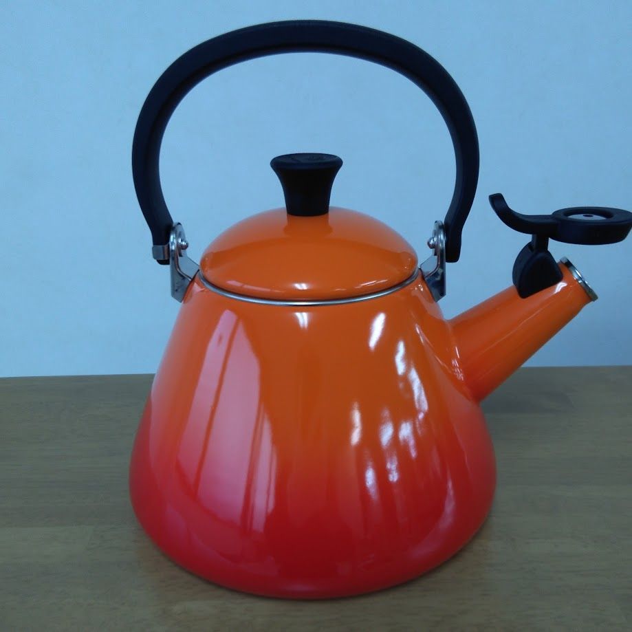 未使用品　ルクルーゼ コーン ケトル 1.6 オレンジ ホーロー ル・クルーゼ ルクルーゼ Le Creuset コーン ケトル 1.6L 92000200