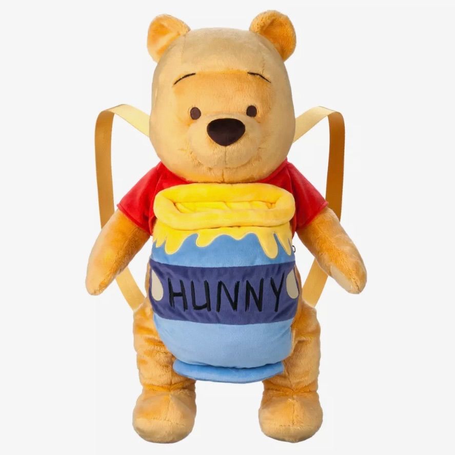 新品未使用　ディズニー　くまのプーさん　ぬいぐるみ　バッグ　キャラクターグッズ 新作】ディズニー くまのプーさん ぬいぐるみ リュック バック