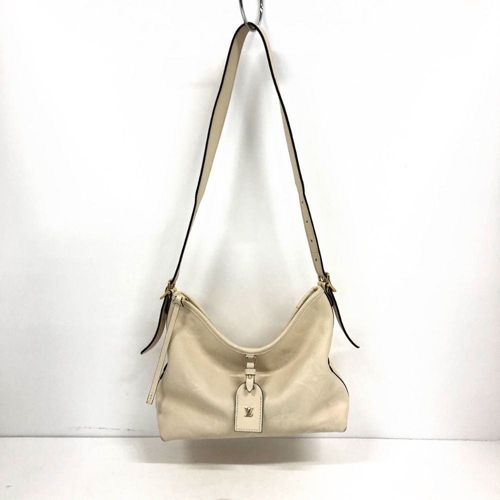 08w8787 ルイ ヴィトン LOUIS VUITTON モノグラム アンプラント キャリーオール ジップ NM PM クレーム M46293 レディース ショルダーバッグ