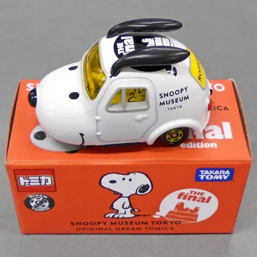 スヌーピーミュージアム オリジナルドリームトミカセット 2023年6月24日(土)発売予定!スヌーピータウンショップ