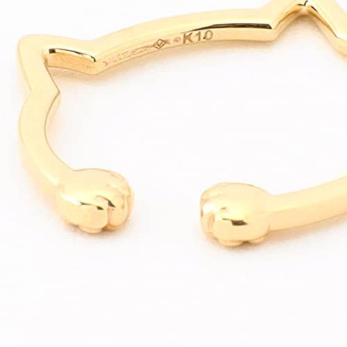 数量 VAヴァンドーム青山 K10イエローゴールド ネコイヤーカフ Me-Cats寄付対象商品 GJVE0342H YG