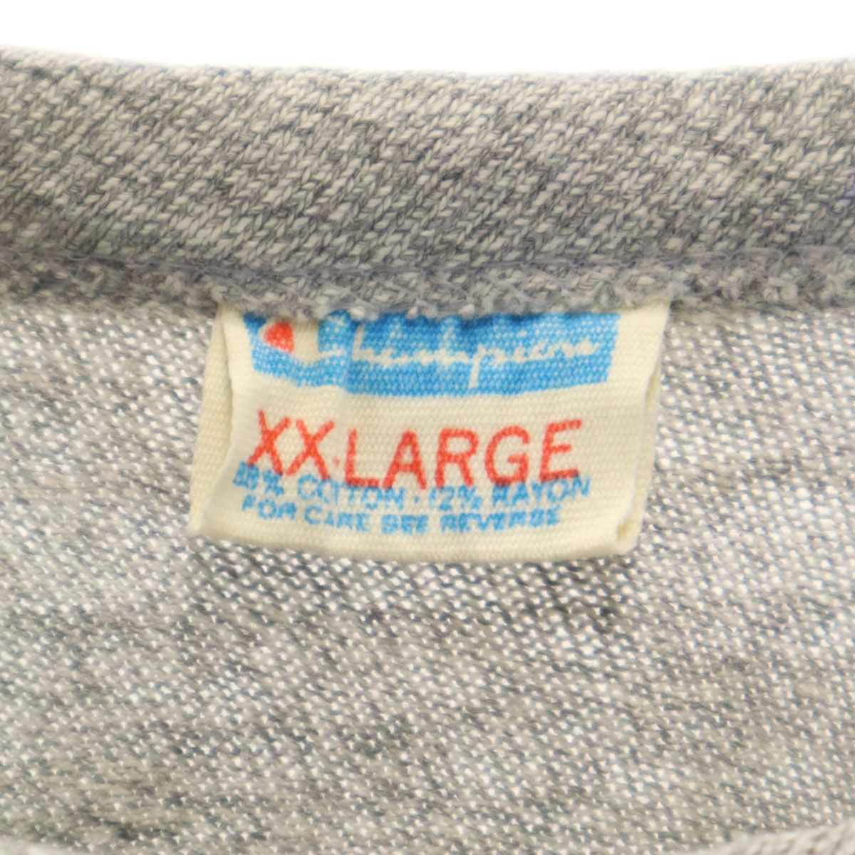 Champion チャンピオン 70s ヴィンテージ USA製 バータグ後期 88/12 