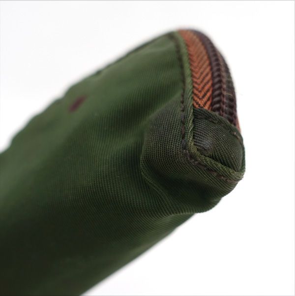PRADA / プラダ □ペンケース ナイロン グリーン ブランド【中古