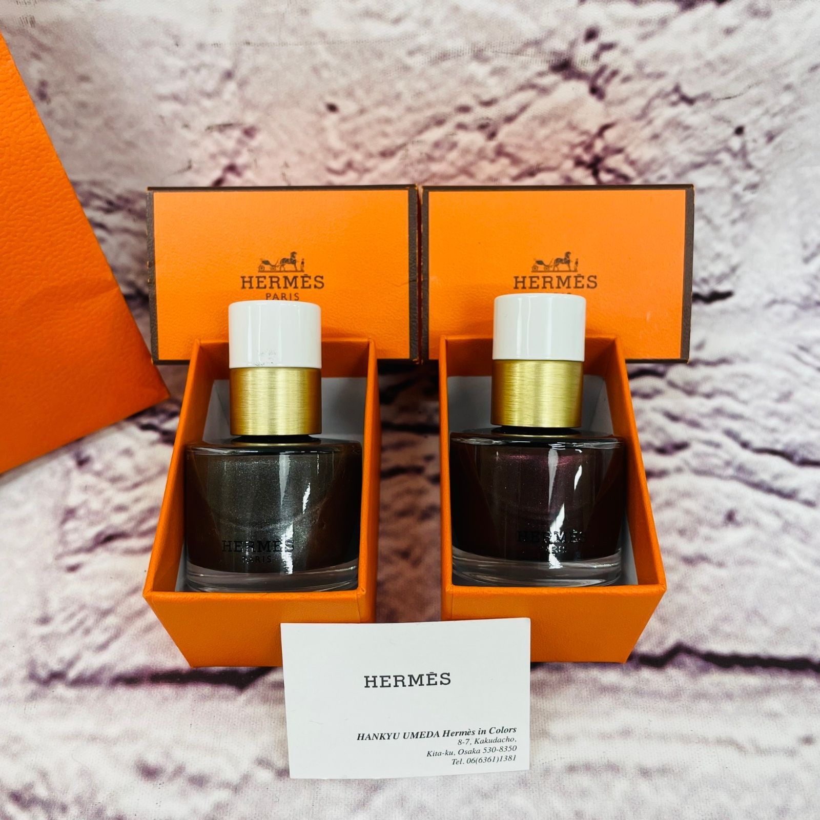 エルメス　マニキュア　限定品　2色セット　新品未開封 エルメス マニキュア 限定品 2色セット 新品未開封 【公式通販】