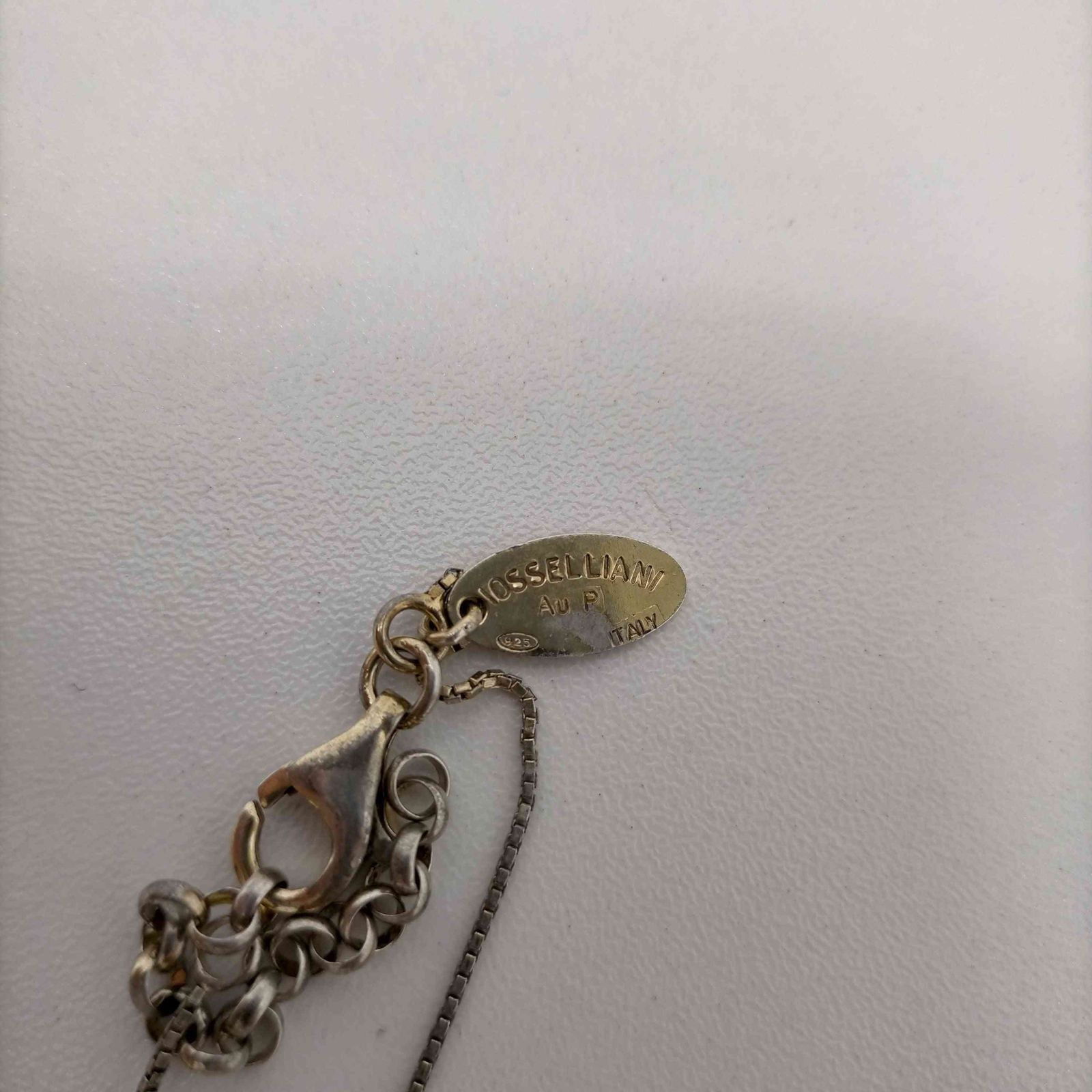 イオッセリアーニ IOSSELLIANI チェーンモチーフネックレス メンズ