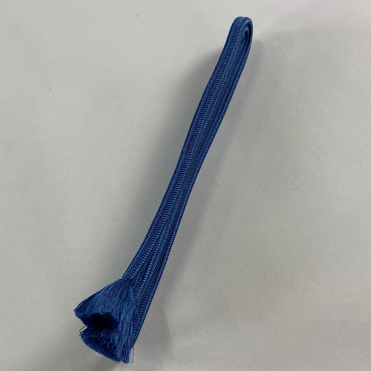 帯締め 無形文化財 有職組紐 道明 青 正絹 和装小物