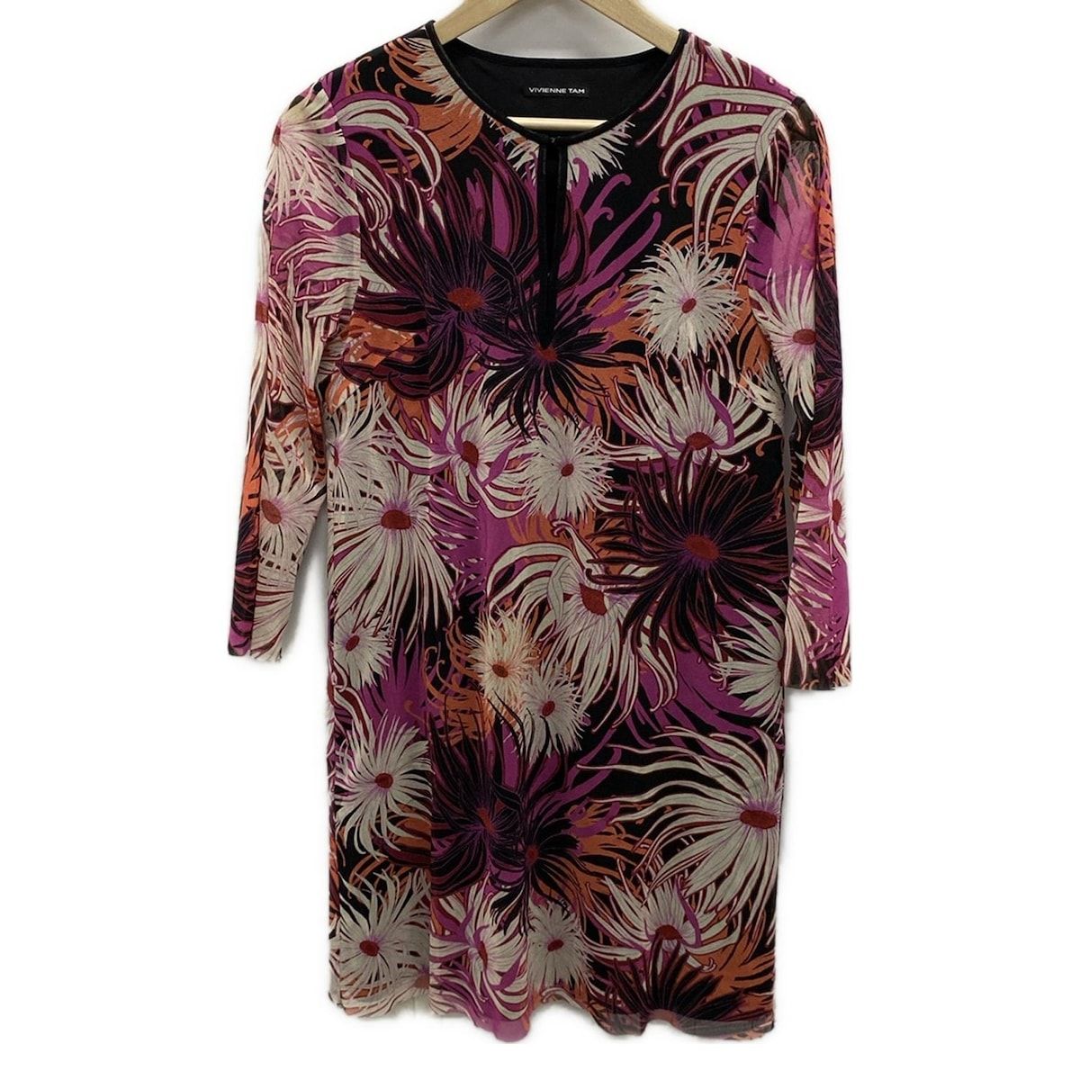 ヴィヴィアンタムワンピース ヴィヴィアンタム ワンピース サイズ1 S レディース美品 - ピンク