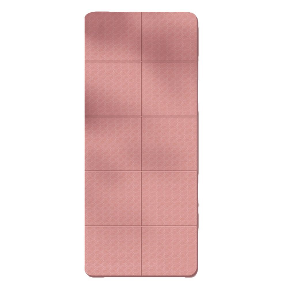 Aタイプ×ピンク  ヨガマット 折りたたみ 183x61cmx4mm pmyyogamat03 ヨガマット 折りたたみ 折り畳み ヨガ マット 折り畳み 折りたたみ たためる 畳める コンパクト 4mm 持ち運び トレーニング 運動 